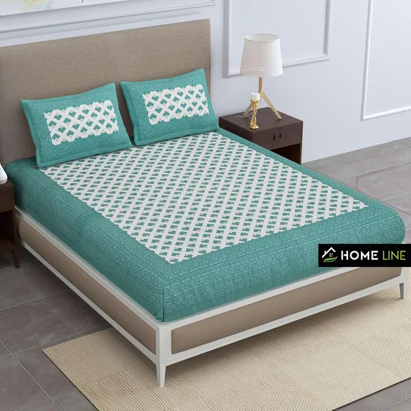 Cotton_Printed_Bedsheet_Set_With_Pillow_Covers
