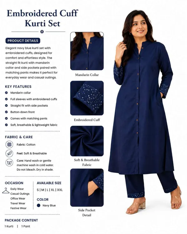 Women_S_Cotton_Kurti_With_Pant