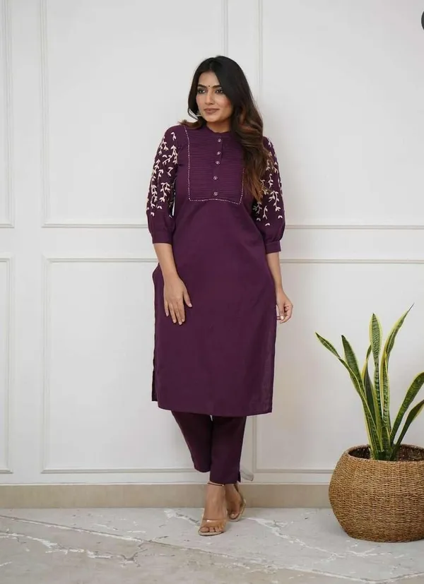 Women_S_Cotton_Embroidered_Kurti_With_Pant