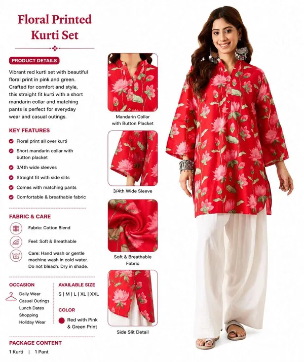 Women_S_Cotton_Kurti_With_Farshi_Salwar