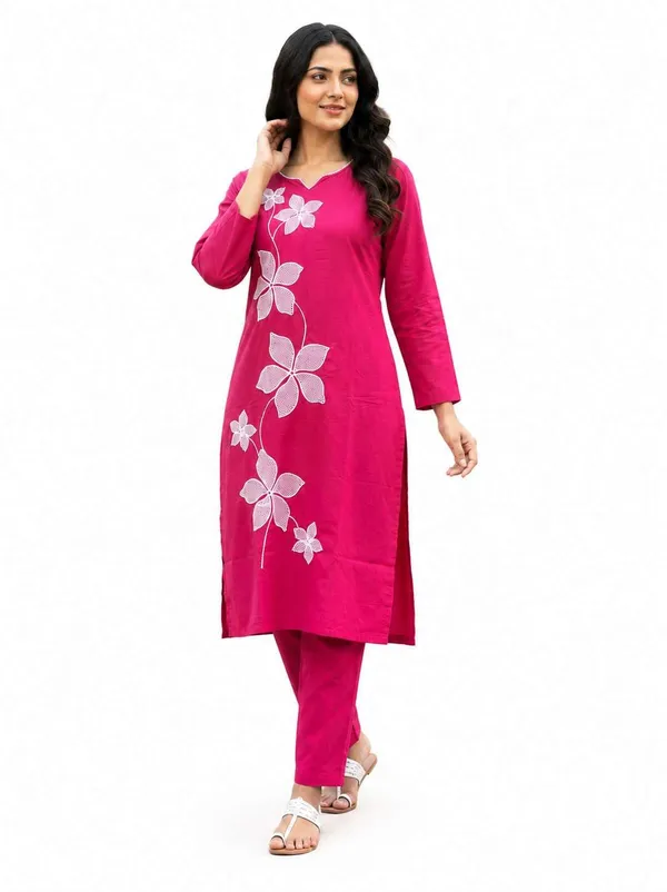 Women_S_Cotton_Kurti_With_Pant