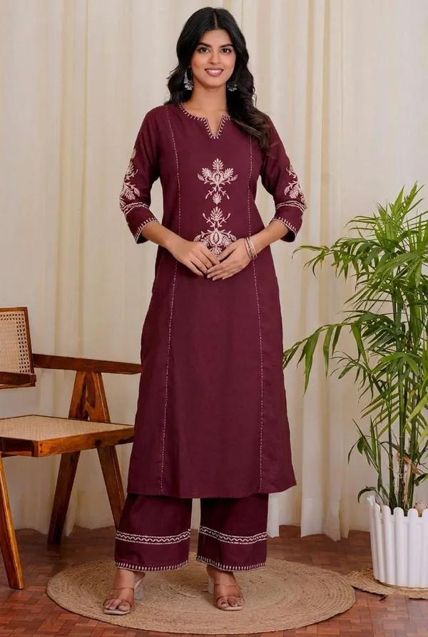 Women_S_Cotton_Embroidered_Kurti_With_Pant_Set