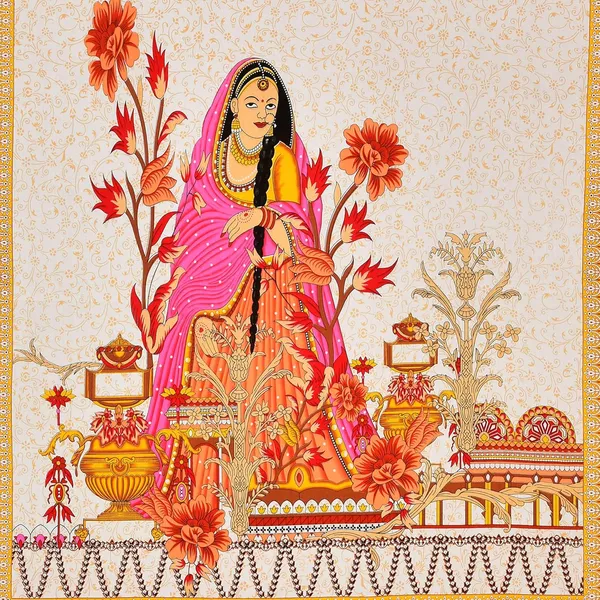 Cotton_Jaipuri_Sanganeri_Print_Bedsheet_Set_With_Pillow_Covers