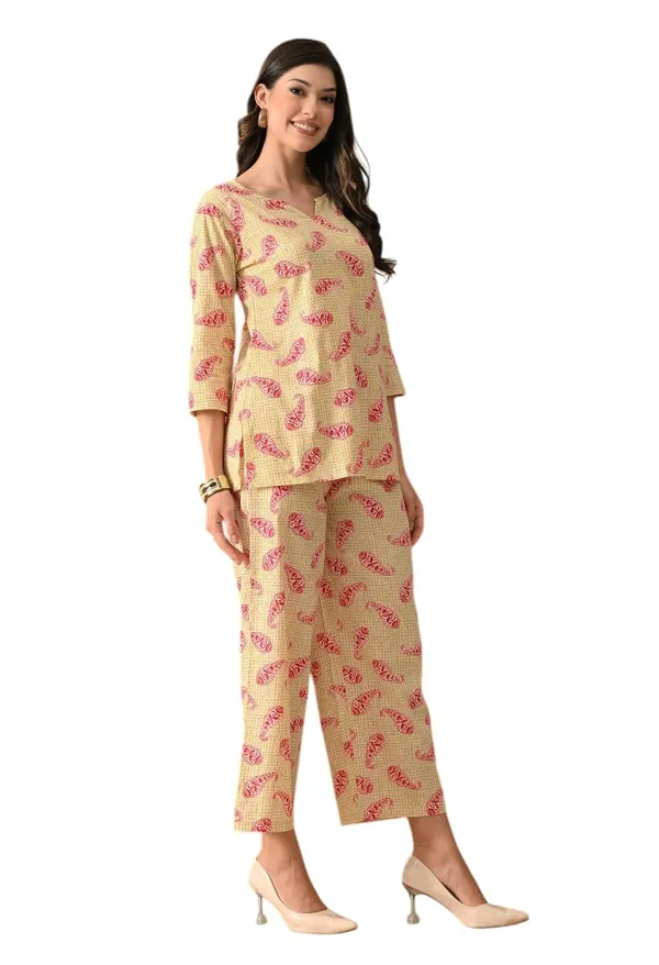 Women_S_Cotton_V_Neck_Nightsuit_Set