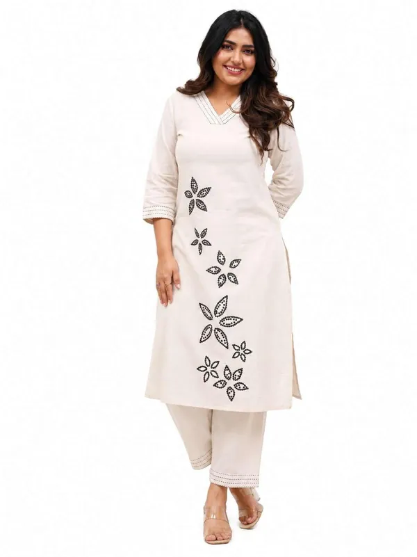 Women_S_Cotton_Kurti_With_Pant_Set