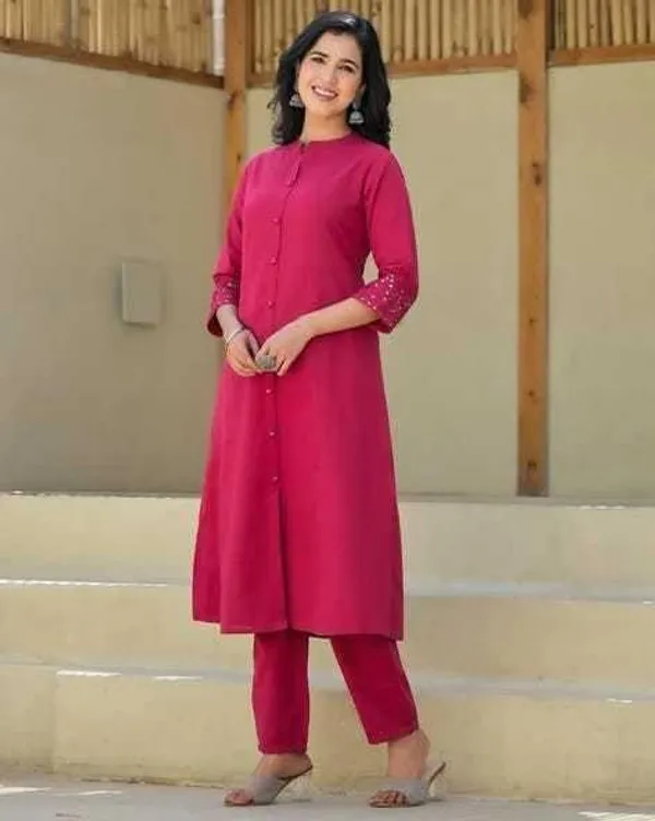 Women_S_Cotton_Kurti_With_Pant