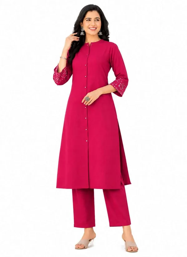 Women_S_Cotton_Kurti_With_Pant