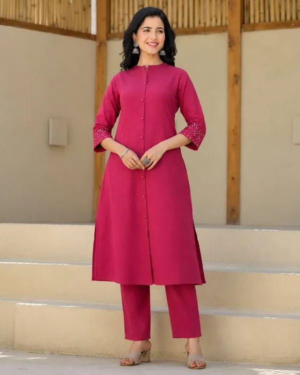 Women_S_Cotton_Kurti_With_Pant