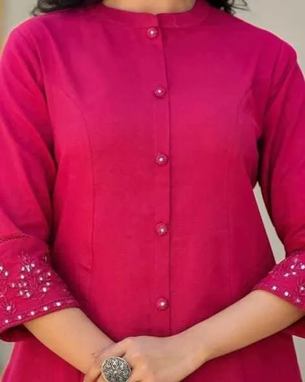 Women_S_Cotton_Kurti_With_Pant