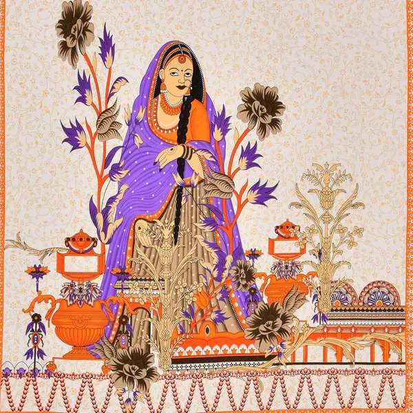 Cotton_Jaipuri_Sanganeri_Print_Bedsheet_Set_With_Pillow_Covers