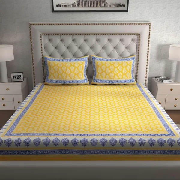 Cotton_Printed_Bedsheet_Set_With_Pillow_Covers