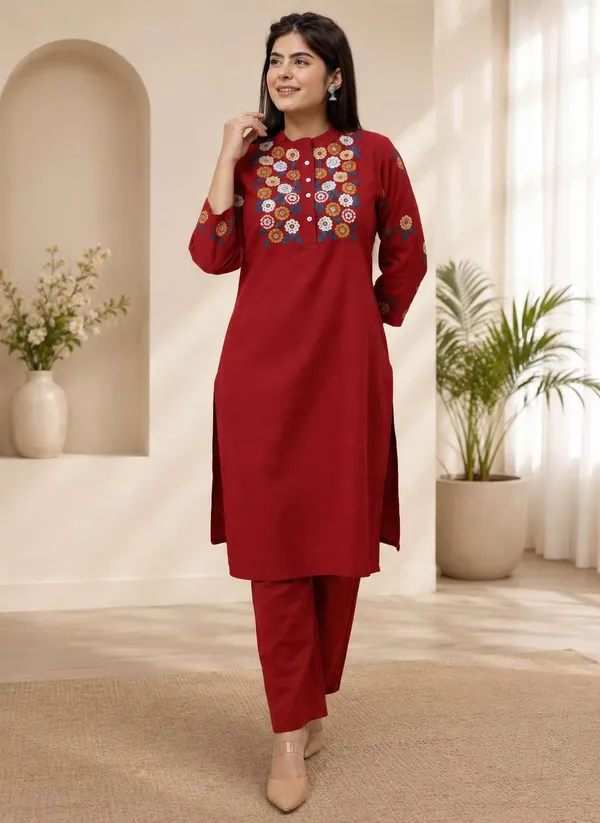 Women_S_Cotton_Embroidered_Kurti_With_Pant