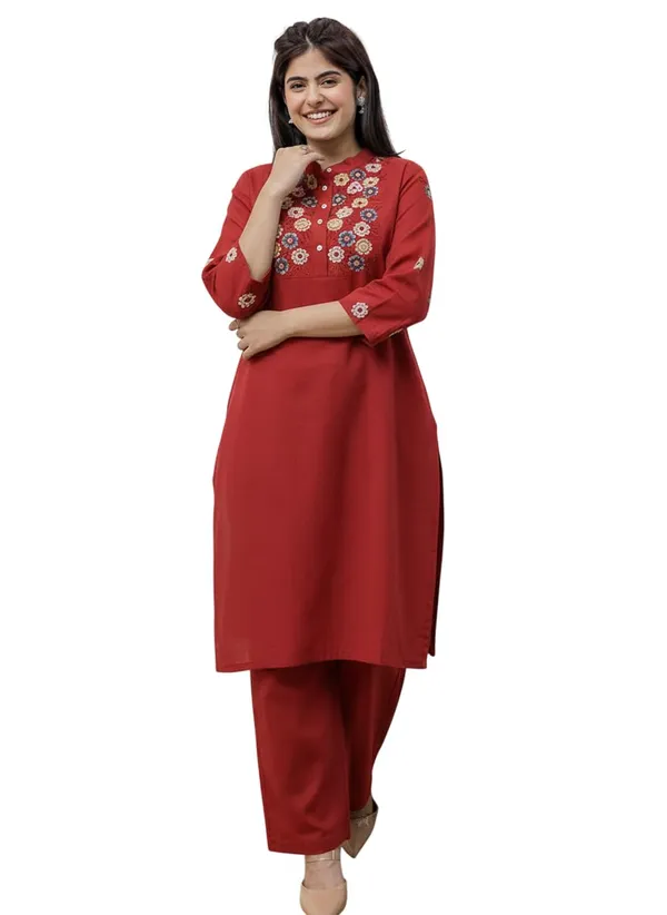 Women_S_Cotton_Embroidered_Kurti_With_Pant