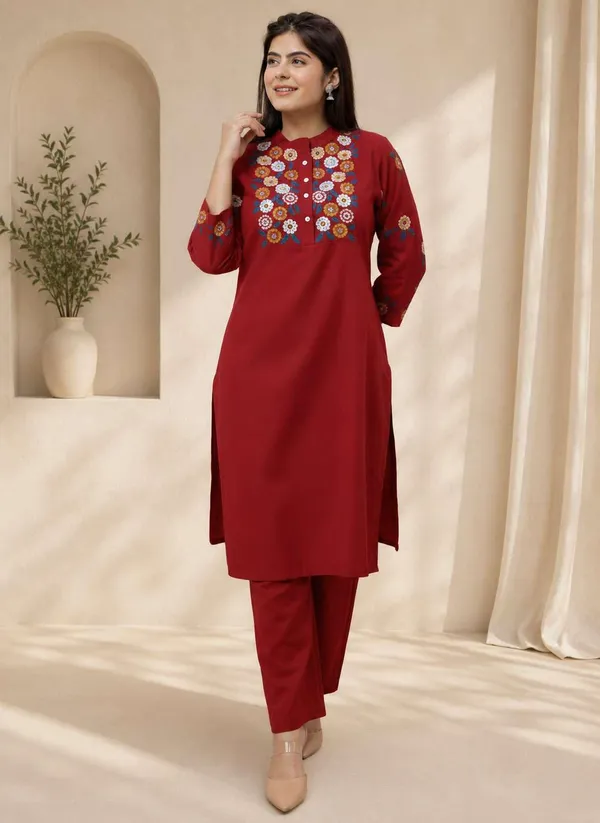 Women_S_Cotton_Embroidered_Kurti_With_Pant