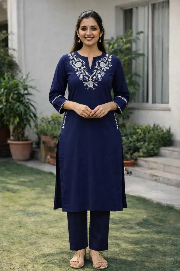 Women_S_Cotton_Embroidered_Kurti_With_Pant