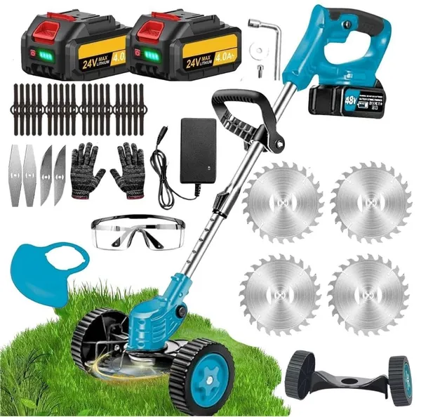 Electric_Wireless_Rechargeable_Edge_Cutter_48V_-_25Cm_Cutting_Width_|_2-In-1_Mower_&_Trimmer_|_Adjustable_Height_|_3_Blade_Types_|_Lightweight_&_Portable_|_Lawns_&_Gardens