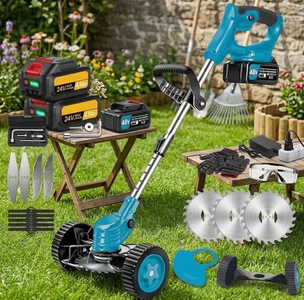 Electric_Wireless_Rechargeable_Edge_Cutter_48V_-_25Cm_Cutting_Width_|_2-In-1_Mower_&_Trimmer_|_Adjustable_Height_|_3_Blade_Types_|_Lightweight_&_Portable_|_Lawns_&_Gardens