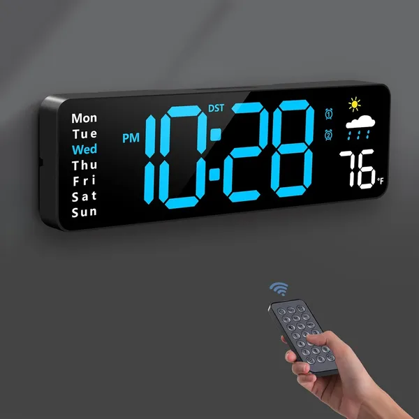 Digital_Wall_Clock,_Large_Display_With_Remote,_Wired_Led_Alarm_Clocks_With_Date,_Week,_Temperature,_Humidity,_Auto_Dst_Countdown_For_Living_Room