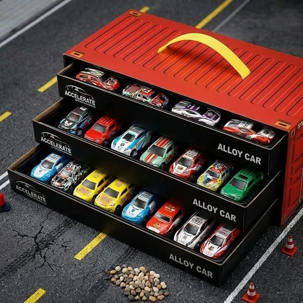 48_Piece_Pull_Back_Car_Set_|_48_Pcs_Pull_Back_Mini_Car_Toy_Set_With_Container_Storage_|_Alloy_Racing_Car_Toys_|_Bulk_Metal_Trucks_Toy_Vehicles_Set_|_Dynamic_Toy_Cars_For_Kids