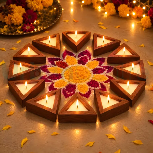 Urban_Centre_Wooden_Triangle_Candle_Set_for_Home_Décor,_Diwali_Decoration,_Set_Of_12,_Soy_Wax_Candle