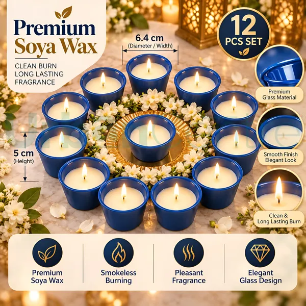 Urban_Centre_Blue_Tealight_Glass_Candle,_Elegant_Decorative_Candle_for_Home_Décor,_Diwali,_Festivals,_Parties,_Bedroom_and_Living_Room_Decoration,_Pack_of_12