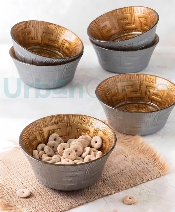 Set_of_12_Urban_Centre_Glass_Salad_Bowl_Copper_Glow_Embossed_Bowl_Set,_250ml,_Copper_Finish_(Pack_of_12,_Brown)