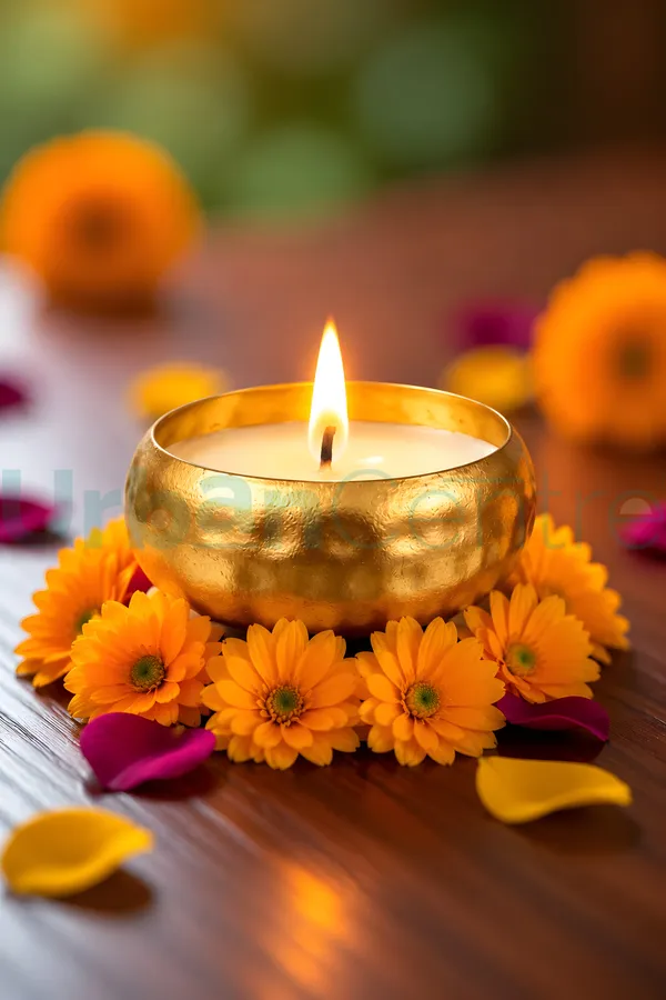Urban_Centre_Decorative_Golden_Hammered_Soy_Wax_Candles_for_Diwali,_Home_Décor,_Table_&_Festive_Decoration_–_Pack_of_1,_Soy_Wax_Candle