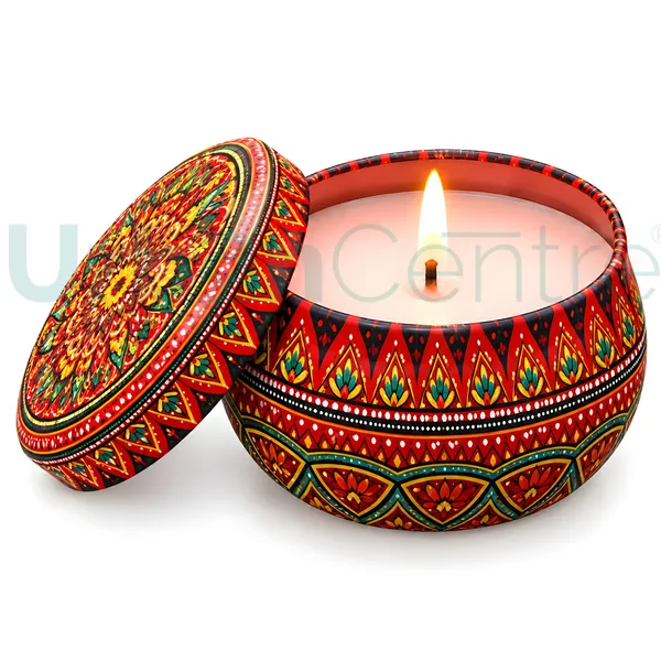 Urban_Centre_Red_Decorative_Mandala_Candle_with_Traditional_Artistic_Pattern_and_Matching_Lid,_Elegant_Diwali_Festive_Candle_for_Home_Décor,_Pooja_Room_Decoration,_Festival_Celebrations,_Party_Décor_and_Gifting,_Pack_of_1,_Soy_wax_Candle