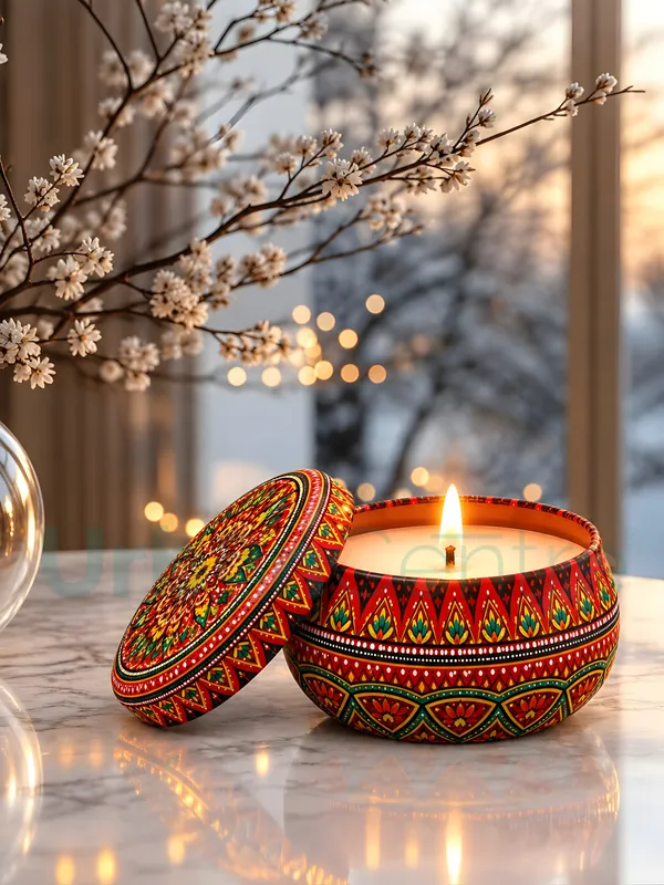 Urban_Centre_Red_Decorative_Mandala_Candle_with_Traditional_Artistic_Pattern_and_Matching_Lid,_Elegant_Diwali_Festive_Candle_for_Home_Décor,_Pooja_Room_Decoration,_Festival_Celebrations,_Party_Décor_and_Gifting,_Pack_of_1,_Soy_wax_Candle