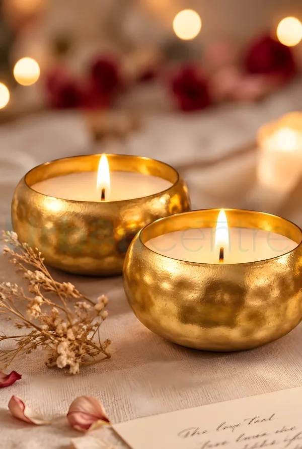 Urban_Centre_Decorative_Golden_Hammered_Soy_Wax_Candles_for_Diwali,_Home_Décor,_Table_&_Festive_Decoration_–_Pack_of_2,_Soy_Wax_Candle