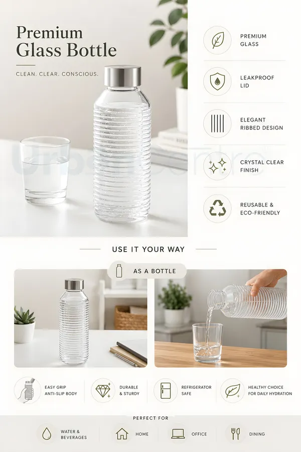 Urban_Centre_Ribbed_Line_Square_Glass_Bottle_Pack_of_1_Transparent_1000_ml_Water_Bottle_1000_ml_Glass_Bottle_(Pack_of_2,_Clear)