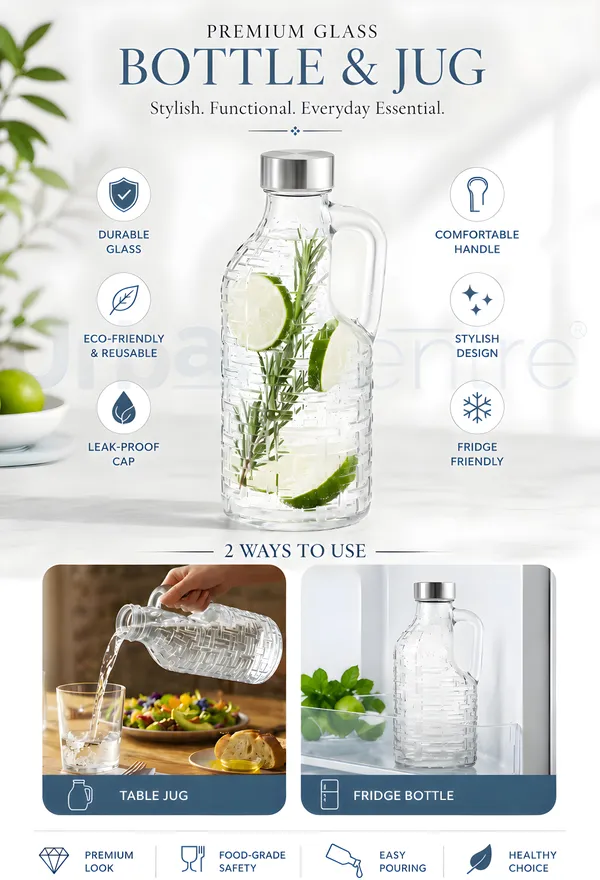 Urban_Centre_Premium_Transparent_Glass_1000_ml_Bottle_with_Handle_|Metal_Cap_(Pack_of_1)_1000_ml_Glass_Bottle_(Pack_of_2,_Clear)