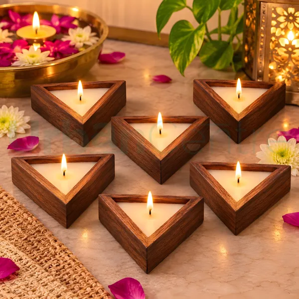 Urban_Centre_Wooden_Triangle_Candle_Set_for_Home_Décor,_Diwali_Decoration,_Set_Of_3,_Soy_Wax_Candle