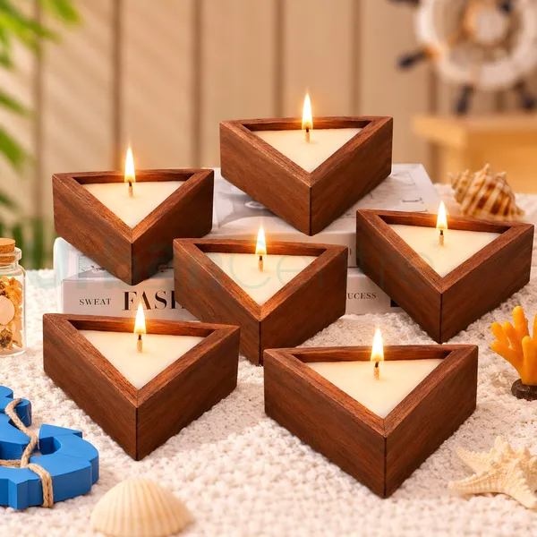 Urban_Centre_Wooden_Triangle_Candle_Set_for_Home_Décor,_Diwali_Decoration,_Set_Of_6,_Soy_Wax_Candle