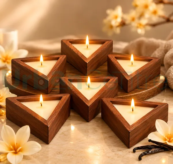 Urban_Centre_Wooden_Triangle_Candle_Set_for_Home_Décor,_Diwali_Decoration,_Set_Of_6,_Soy_Wax_Candle