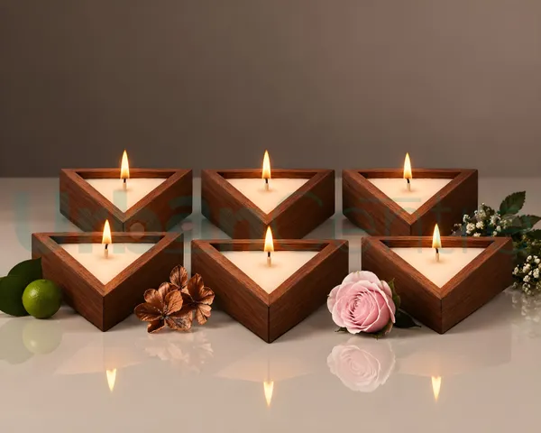 Urban_Centre_Wooden_Triangle_Candle_Set_for_Home_Décor,_Diwali_Decoration,_Set_Of_6,_Soy_Wax_Candle