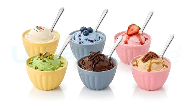 Urban_Centre_Ice_Cream_Dessert_Bowl_Set_160ml_with_Spoons,_Pack_of_6,_Multicolor