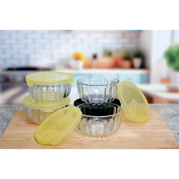 Round_Glass_Food_Storage_Containers_Bowl_Set_Of_6_With_Airtight_Plastic_Yellow_Lid_180Ml_|_Freezer-To-Oven_Safe_Bowls_For_Storage