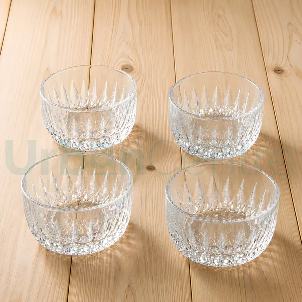 Urban_Centre_Prism_Glow_Crystal_Cut_Glass_Serving_Bowl_Set_130ml,_Pack_of_6