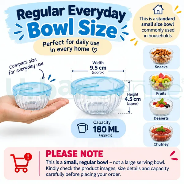 Round_Glass_Food_Storage_Containers_Bowl_Set_Of_6_With_Airtight_Plastic_Blue_Lid_180Ml_|_Freezer-To-Oven_Safe_Bowls_For_Storage