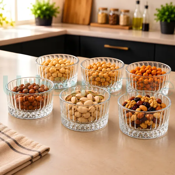 Urban_Centre_Crystal_Wave_Pack_of_6_Clear_Glass_Serving_Bowl_Set_(200_ml)