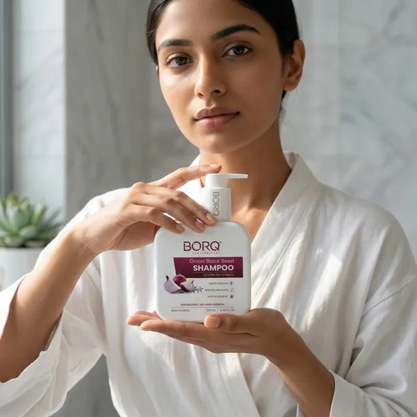 BORQ_Onion_Black_Seed_Shampoo_500ml_|_For_Smooth_&_Shiny_Hair_|_Up_to_98%_Hair_Fall_Reduce_|_Dandruff_Control_|_Paraben-Free_Sulfate-Free_|_Suitable_To_All_Hair_Type_|_For_Man_&_Women_|_(2X250ml)_Pack_Of_2
