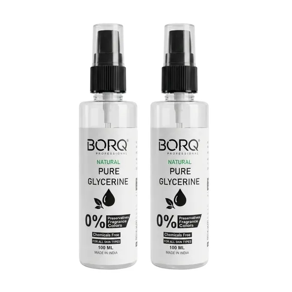 BORQ_Natural_Pure_Glycerine_Gel_200ml_|_100%_Pure_&_Natural_Moisturizer_for_Skin_&_Hair_|_Multi-Purpose_Use_for_Skin_and_Hair_Care_|_Ideal_for_DIY_Skincare_&_Beauty_Regimens_|_(2X100ml)_Pack_Of_2