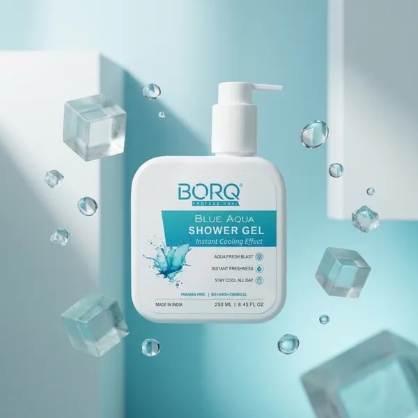 BORQ_Blue_Aqua_Shower_Gel_500ml_|_Premium_Refreshing_Body_Wash_|_Fresh_Ocean_Fragrance_|_Deep_Clean_Formula_with_Long_Lasting_Freshness_|_Suitable_To_All_Skin_Type_|_For_Man_&_Women_|_(2X250ml)_Pack_Of_2