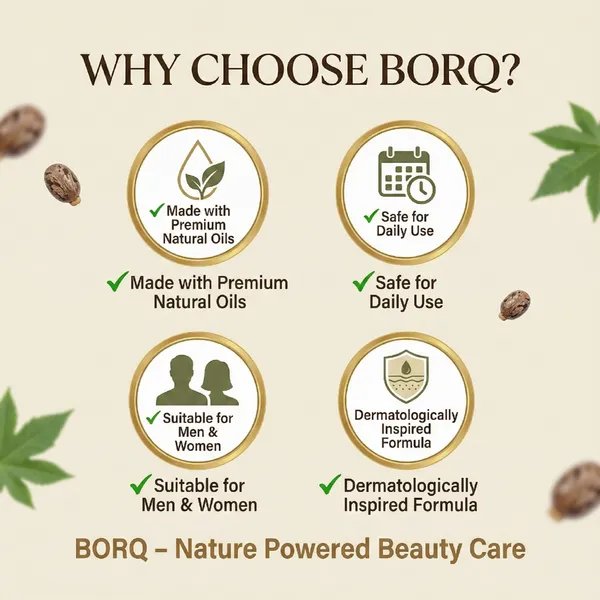 BORQ_Natural_Eyebrow_Growth_Oil_10ml_|_Eyebrow_Thickening_Oil_|_Promotes_Fast_Eyebrow_Hair_Growth_|_100%_Pure_Virgin_Castor_&_Essential_Oils_|_For_Fuller_&_Healthy_Brows_|_For_Man_&_Women_|_(1X10ml)_Pack_Of_1