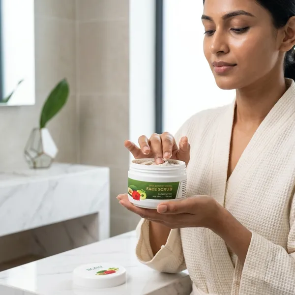 BORQ_Skin_Brightening_Face_&_Body_Scrub_200gm_|_For_Whitening_&_Lightening_Skin_|_Removes_Tan_and_Blackheads_Improves_Skin_Tone_|_Suitable_To_All_Skin_Type_|_For_Man_&_Women_|_(1X200gm)_Pack_Of_1
