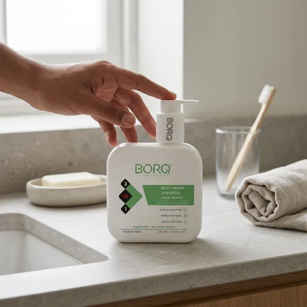 BORQ_3_In_1_Body_Wash_Shampoo_&_Face_Wash_500ml_|_All-in-One_Refreshing_Formula_for_Hair,_Face_&_Body_|_Paraben-Free_Sulfate-Free_|_Suitable_To_All_Skin_&_Hair_Type_|_For_Man_&_Women_|_(2X250ml)_Pack_Of_2