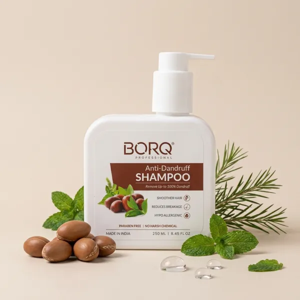BORQ_Anti-Dandruff_Shampoo_500ml_|_for_Itchy_&_Flaky_Scalp_|_Removes_Dandruff_From_Source_|_Remove_Up_to_100%_Dandruff_|_Paraben-Free_Sulfate-Free_|_Suitable_To_All_Hair_Type_|_For_Man_&_Women_|_(2X250ml)_Pack_Of_2
