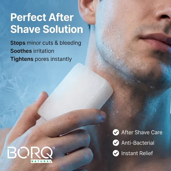 BORQ_Natural_Alum_Bar_(Fitkari)_Premium_Grade_A+_|_With_2_White_Travel_Case_200gm_|_For_After_Shaving_|_Acne_Treatment_|_Skin_Tightening_|_Dark_Circles_&_Underarms_|_Natural_Deodorant_|_(2X100gm)_Pack_Of_2