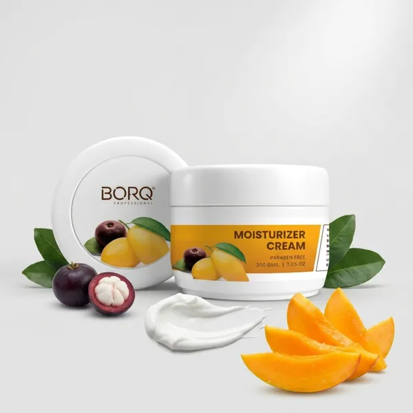 BORQ_Moisturizer_Cream_400gm_|_For_Face,_Hand_&_Body,_Instant_Hydration_|_For_Dry_Skin,_Normal_Skin_&_Sensitive_Skin_|_Non-Greasy_Cream_|_Suitable_To_All_Skin_Type_|_For_Man_&_Women_|_(2X200gm)_Pack_Of_2